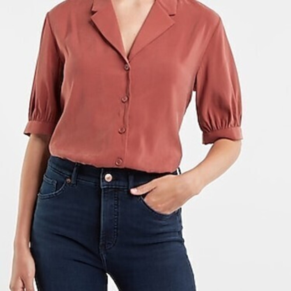 Solid Button-Up Thong Bodysuit